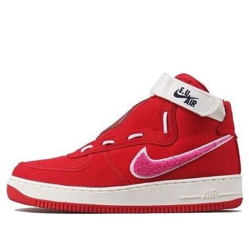 

Кроссовки x эмоционально недоступен Air Force 1 высокие Nike, красный
