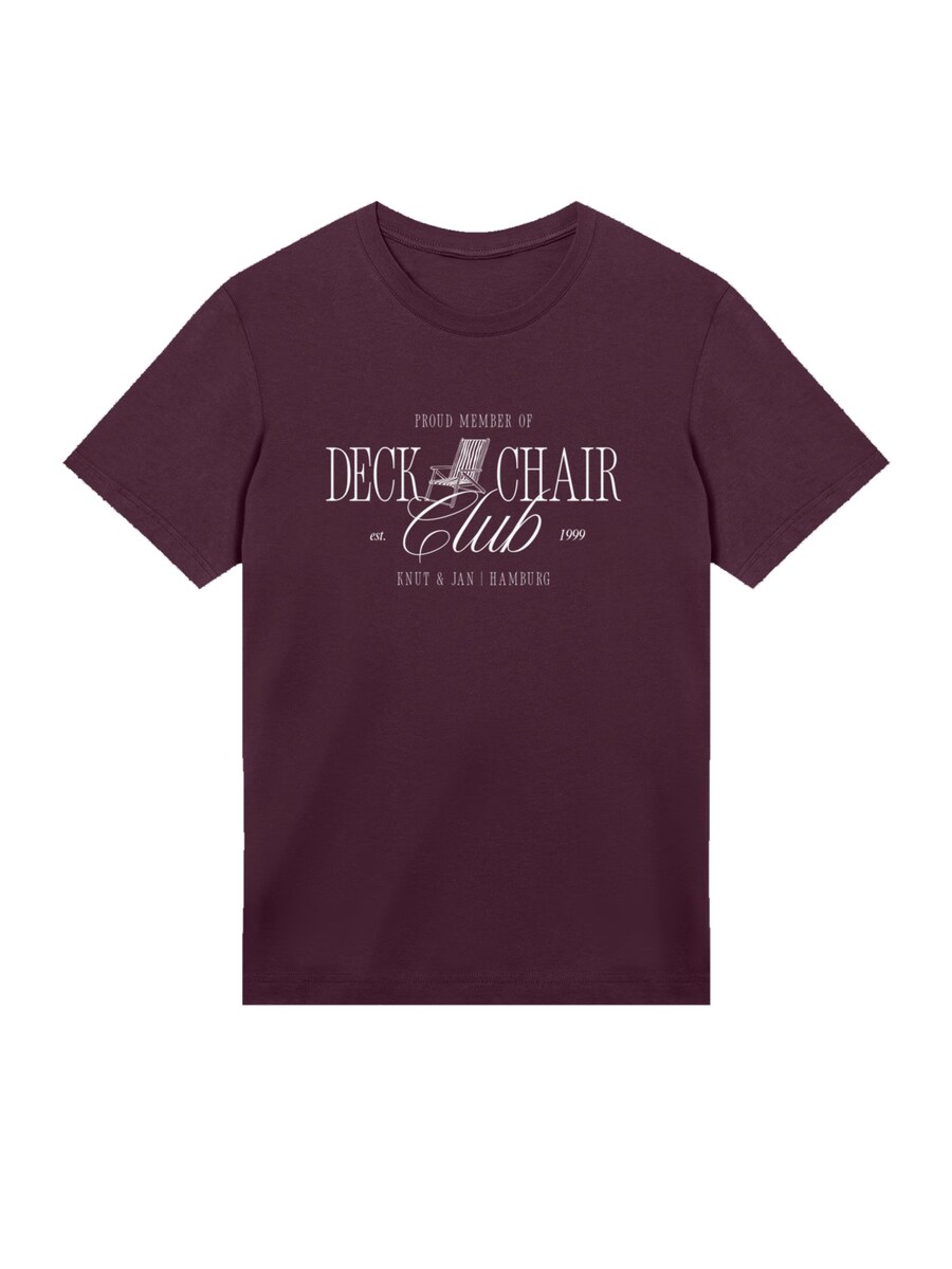 

Рубашка F4NT4STIC Deck Chair Club Knut und Jan, Wine Red