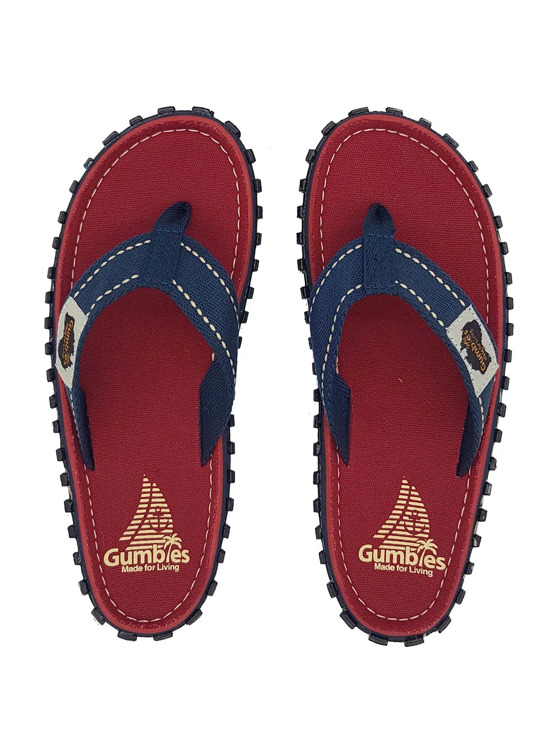 Пляжная и бассейная обувь 'Gumbies Original' Gumbies, Dark Red — фото 3