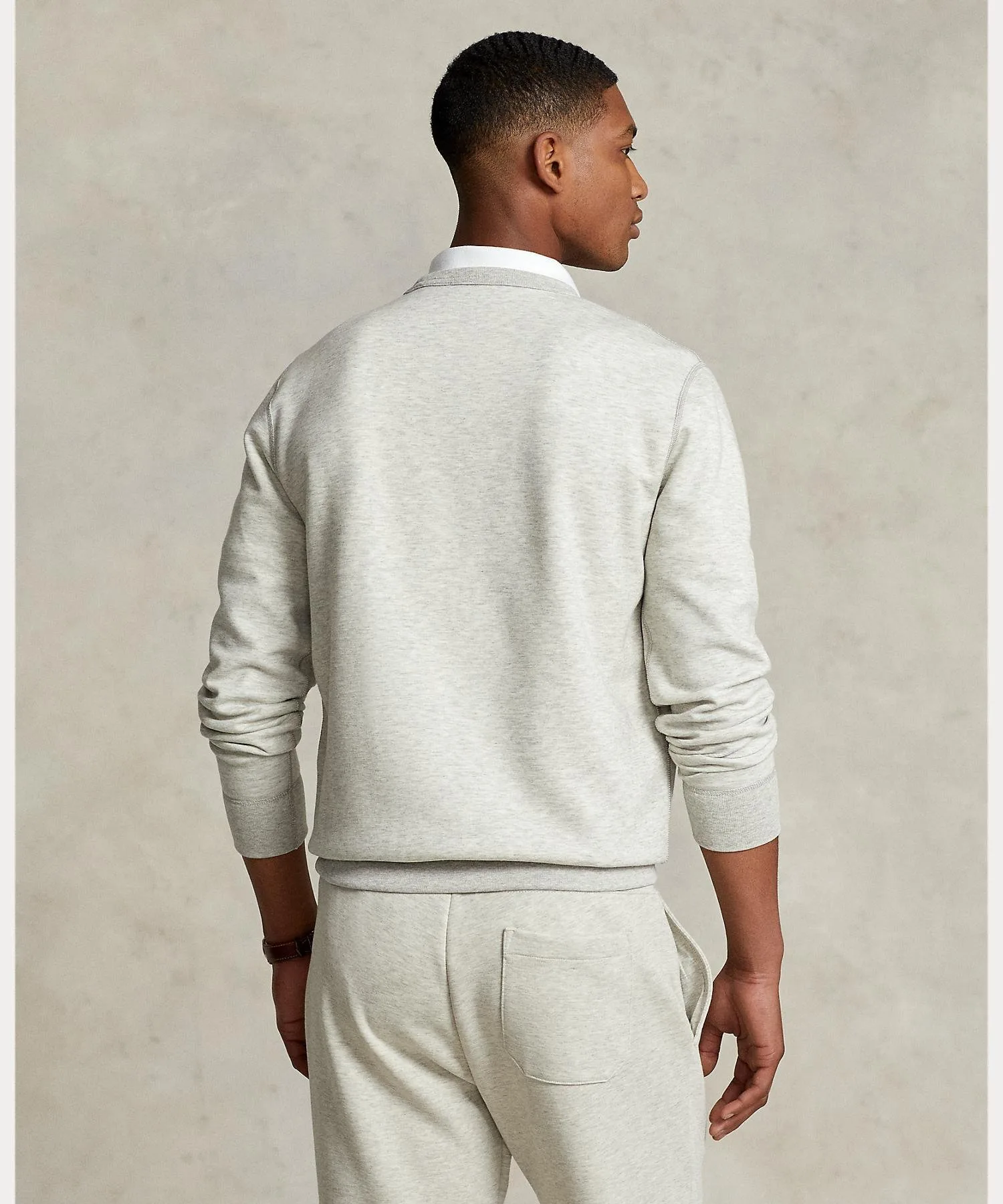 Толстовка двойной вязки Polo Ralph Lauren, 020 Gray — фото 4