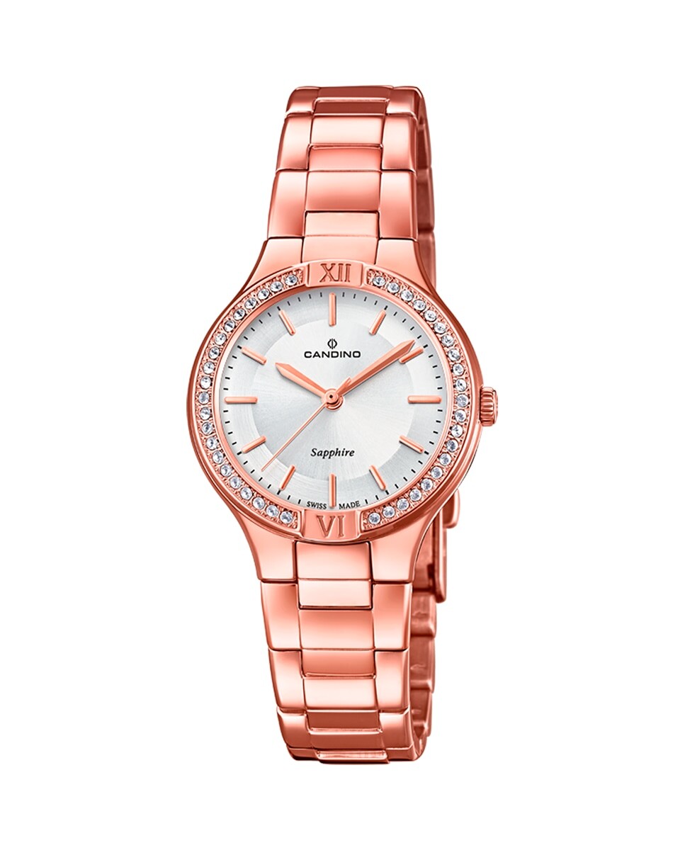 

C4630/1 Lady Petite розовые женские часы из стали Candino, розовый