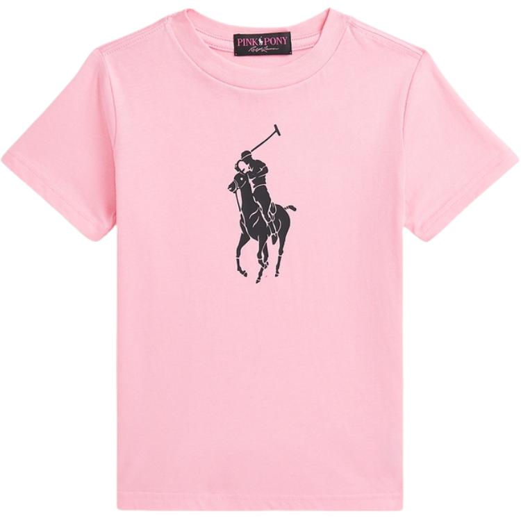 Polo Ralph Lauren Футболка Casual T Shirt FW24 Pink Kids' — фото 3