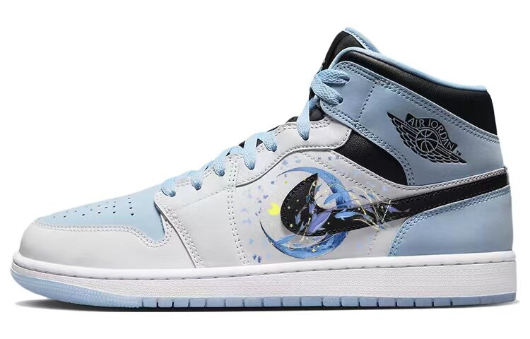 

Jordan Air Jordan 1 винтажные баскетбольные кроссовки мужские, Blue