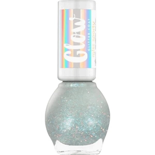 

Miss Sporty, Лак для ногтей Glow Glitter Coat, 020 Boreal Lights, 7 мл