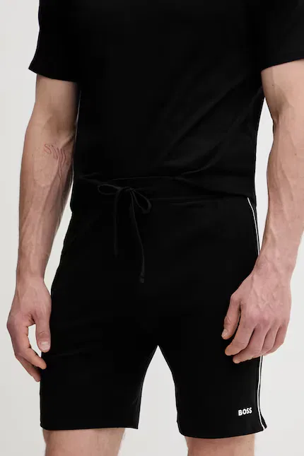 Пижамные шорты Unique Shorts BOSS, черный