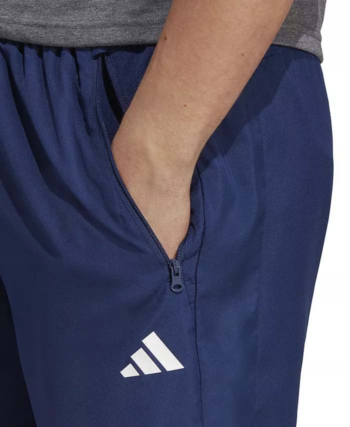 Мужские базовые тренировочные шорты Essentials adidas, синий — фото 3