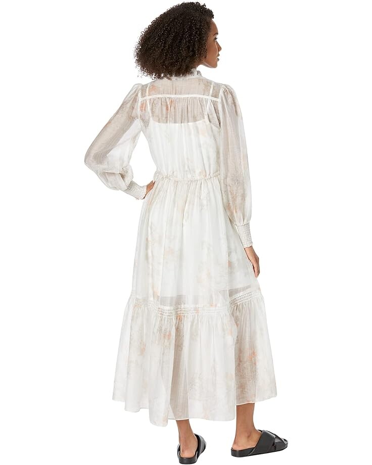 

Платье AllSaints Nisha Koura Dress, белый