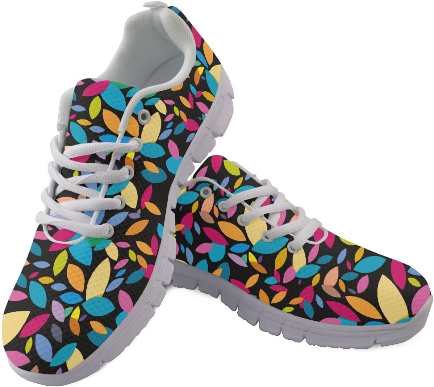 

Мужские модные кроссовки AmzPrint с белой подошвой, милые теннисные туфли для мужчин, повседневные кроссовки для бега и прогулок, размер 6