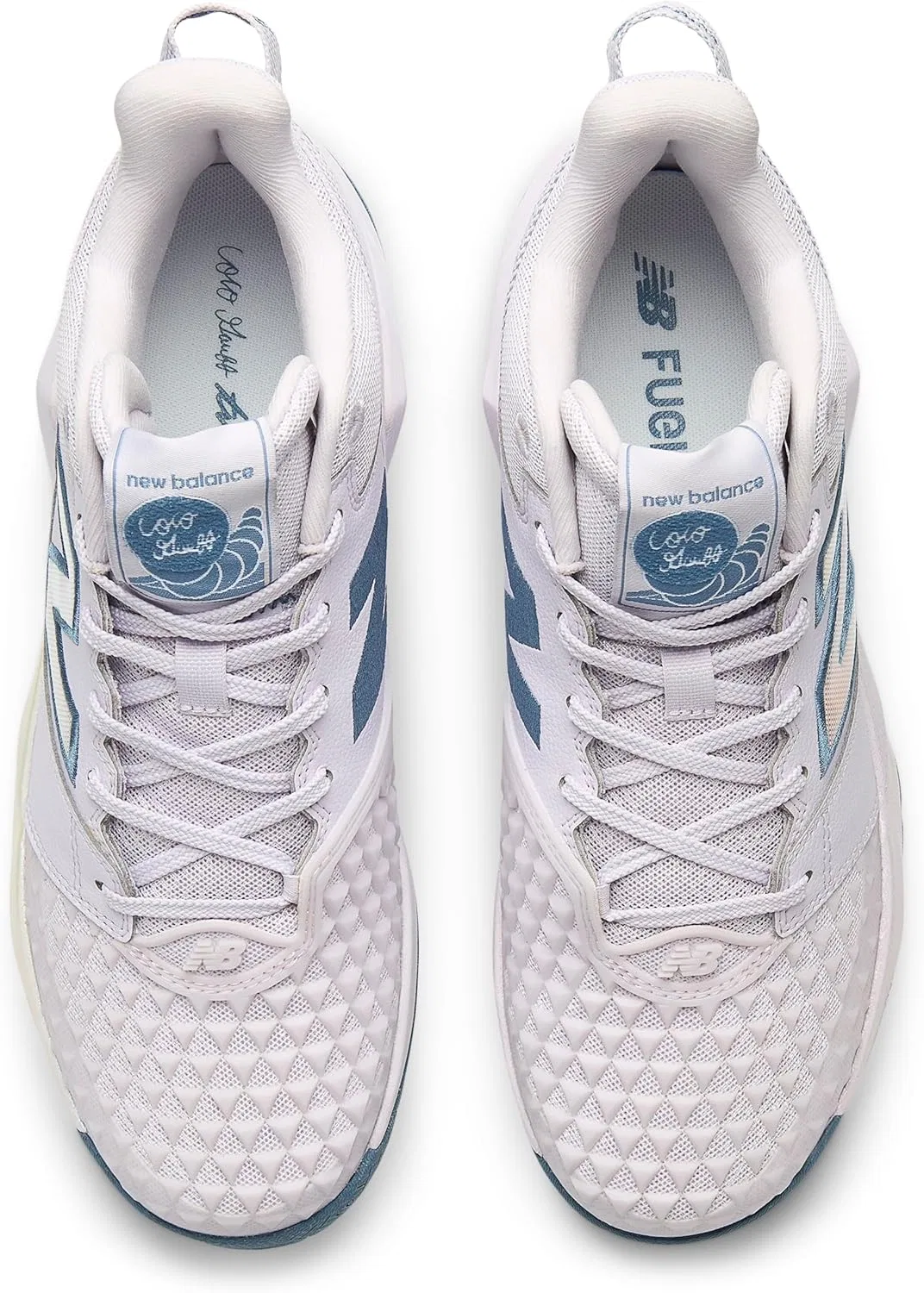 Кроссовки теннисные New Balance Coco CG2, Taro/Blue Gemstone — фото 4