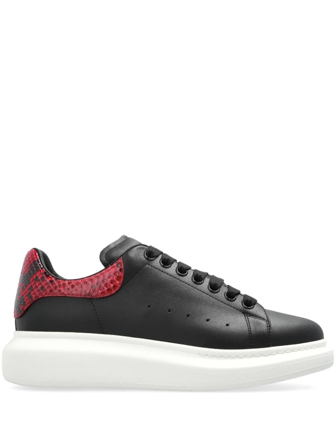 

Кожаные кроссовки Alexander McQueen, черный