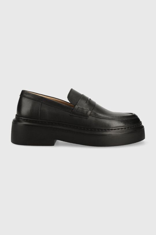 Кожаные мокасины Loafer GARMENT PROJECT June Garment Project, черный