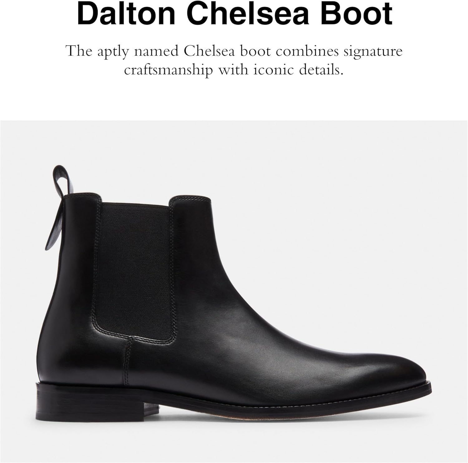 Мужские ботинки Coach Dalton Chelsea, черный — фото 2
