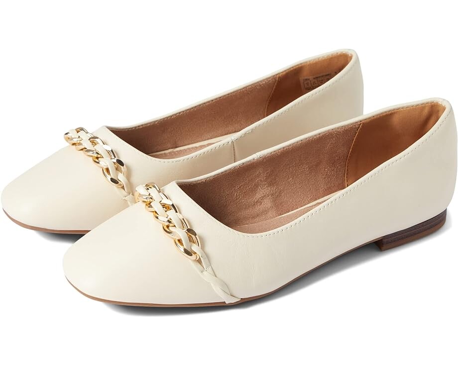 

Балетки Rockport Zoie Chain Ballet, цвет Vanilla Leather