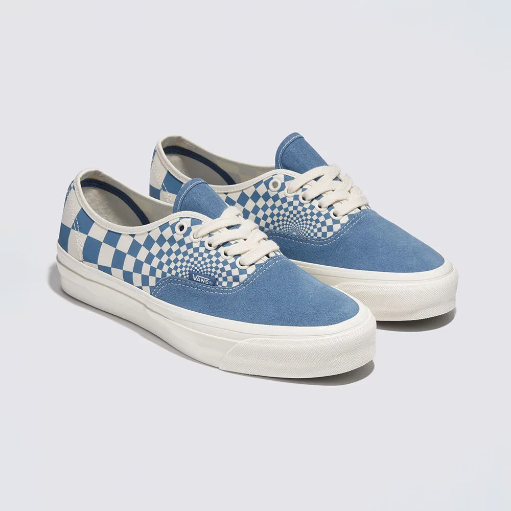 Мужские низкие кеды MTE Authentic Reissue 44 Checkerboard тёмно-синие от Vans