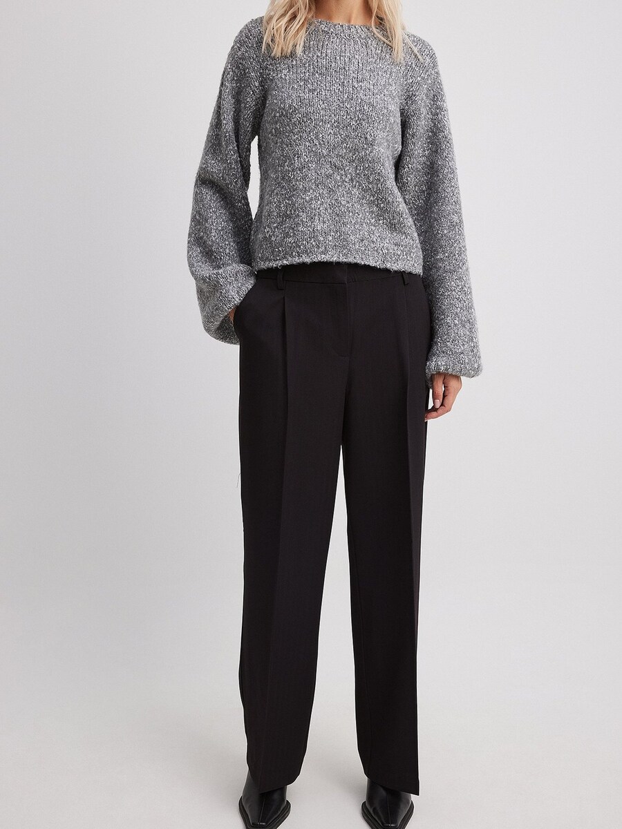 

Широкие брюки NA-KD, черный