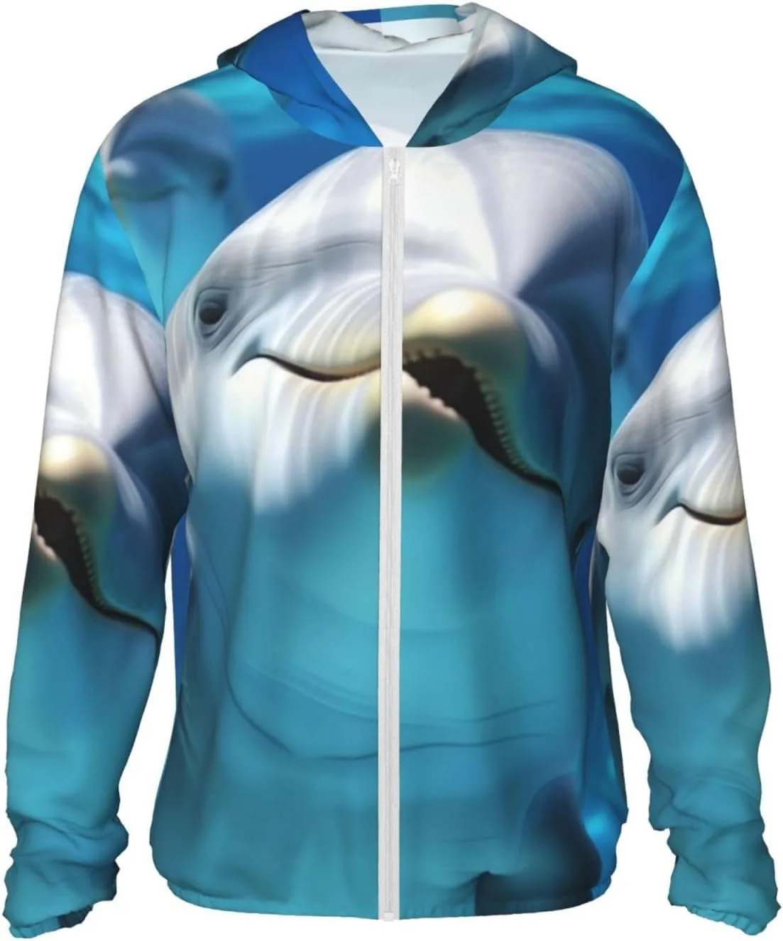 

Мужская солнцезащитная рубашка Dolphin with a Smile UPF 50+ NBSKSDLK