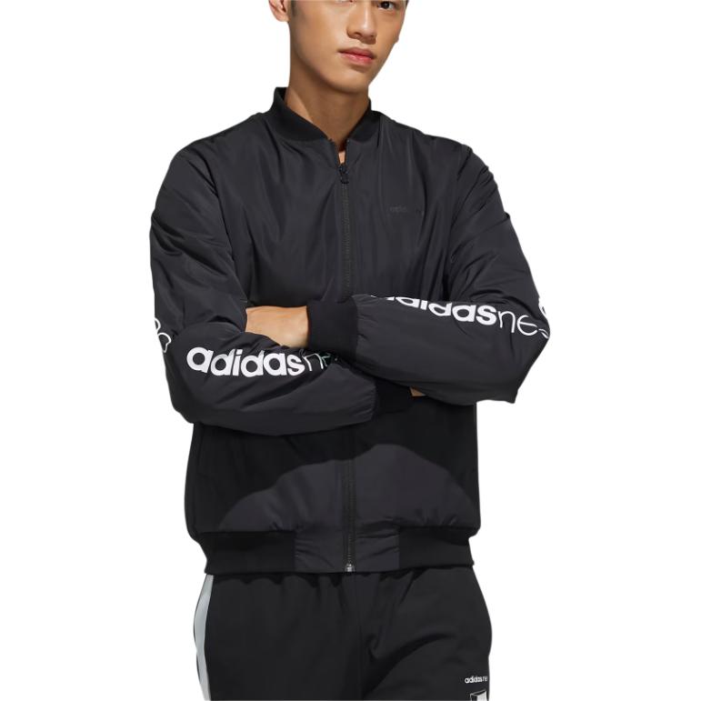 Adidas Neo Мужская пуховая куртка, черная — фото 4