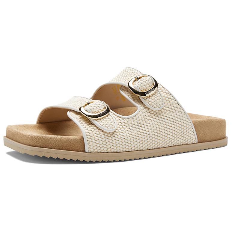NINE WEST Женские стойкие к истиранию слайдеры Apricot, цвет Apricot — фото 4