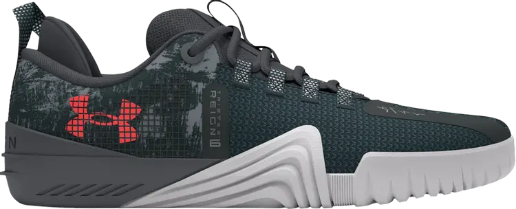 

Кроссовки TriBase Reign 6 'Grey Void Rush Red Camo', серый