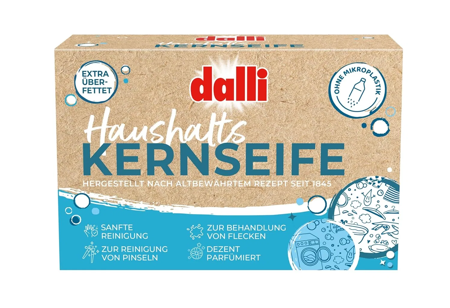 Хозяйственное мыло Dalli Core Soap, 3 x 125 г Dalli Werke — фото 2