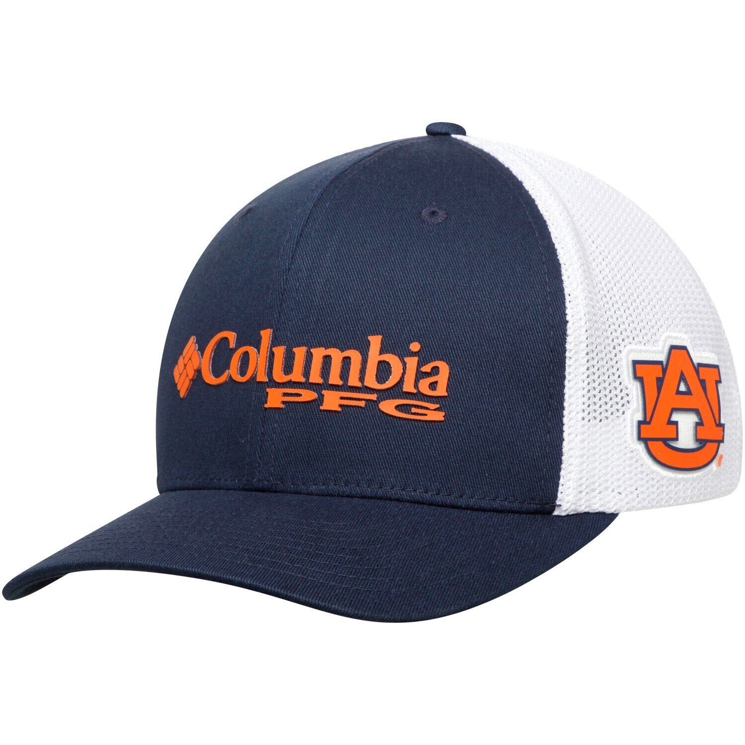 

Мужская кепка Columbia Navy Auburn Tigers Collegiate PFG Flex Hat