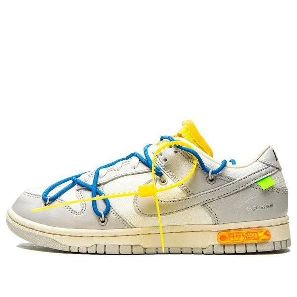 

Кроссовки x off white dunk low Nike, серый