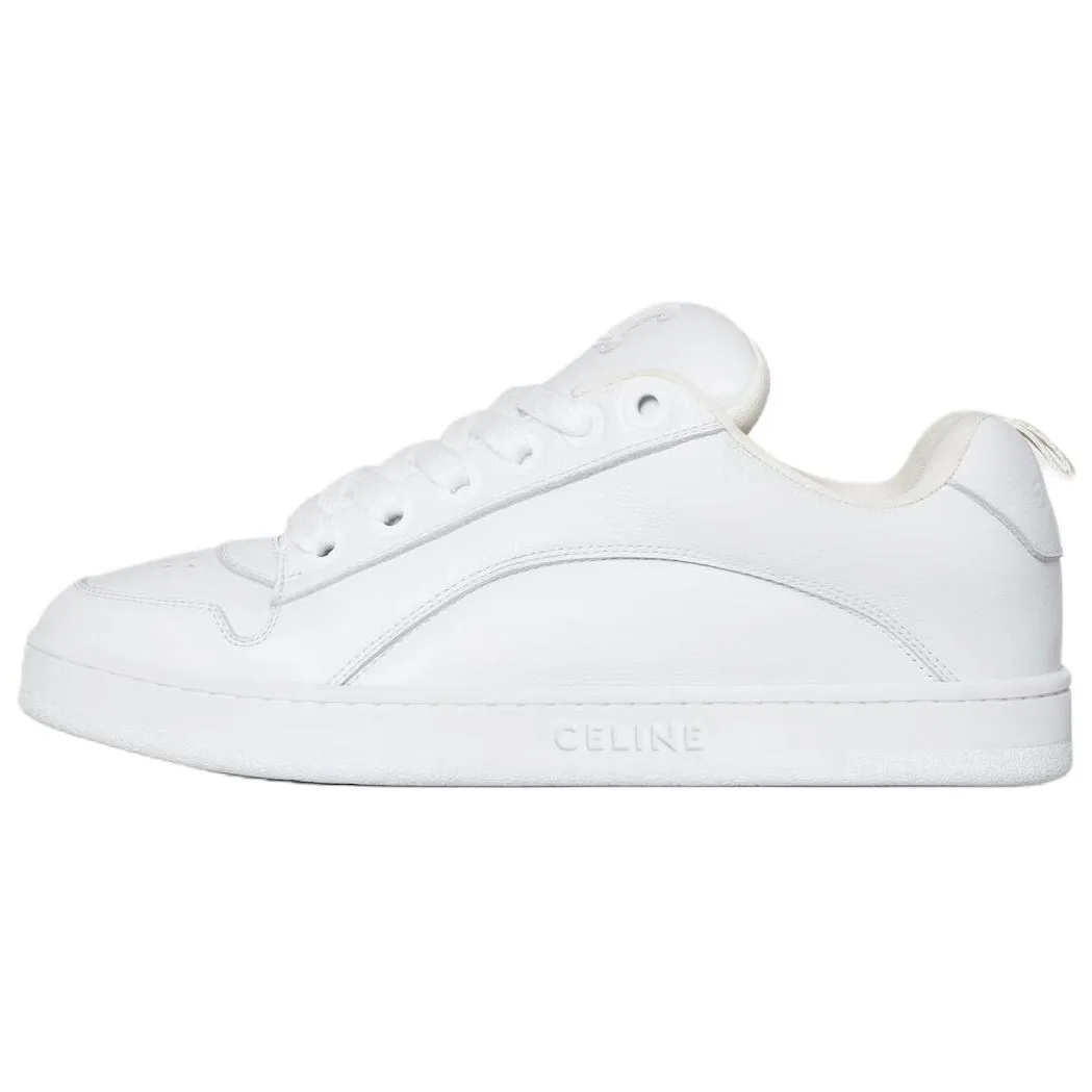 CELINE Кроссовки Huntington Cow Leather Low top Skateboard мужские белые