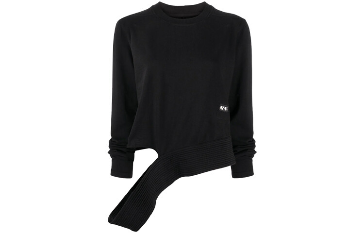 

Толстовка женская Rick Owens Drkshdw с разрезами, черный