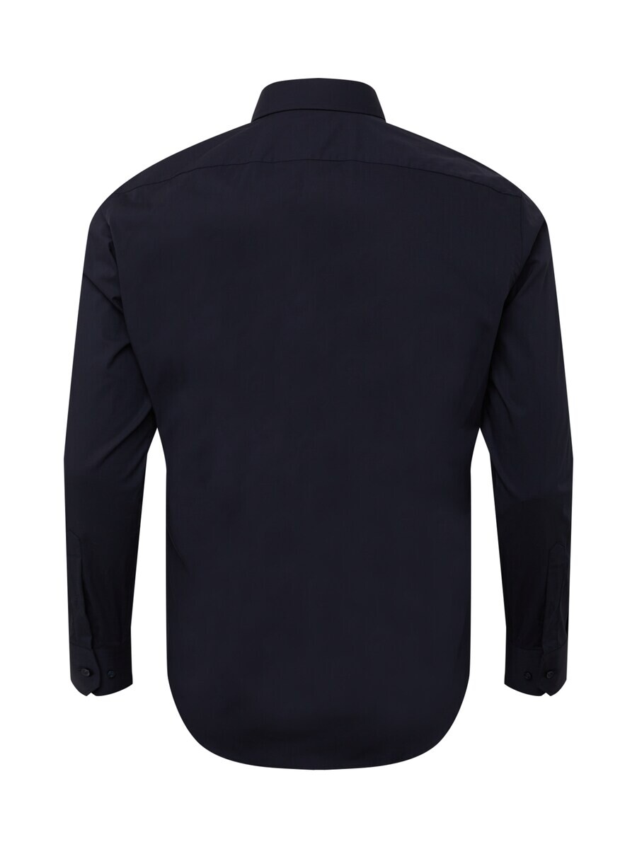 Повседневная рубашка BOSS Regular fit Button Up Shirt Joe, ночной синий — фото 3