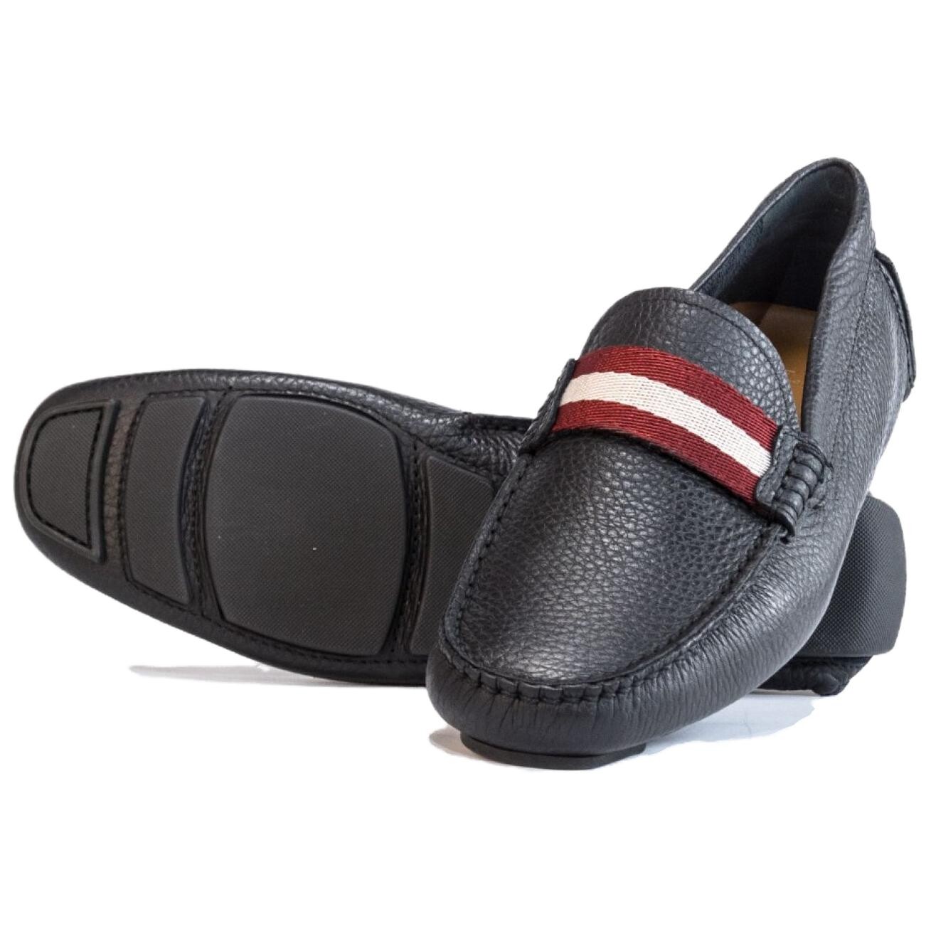 Мужские туфли BALLY Men's Casual Shoes Men Low-Top Black — фото 4