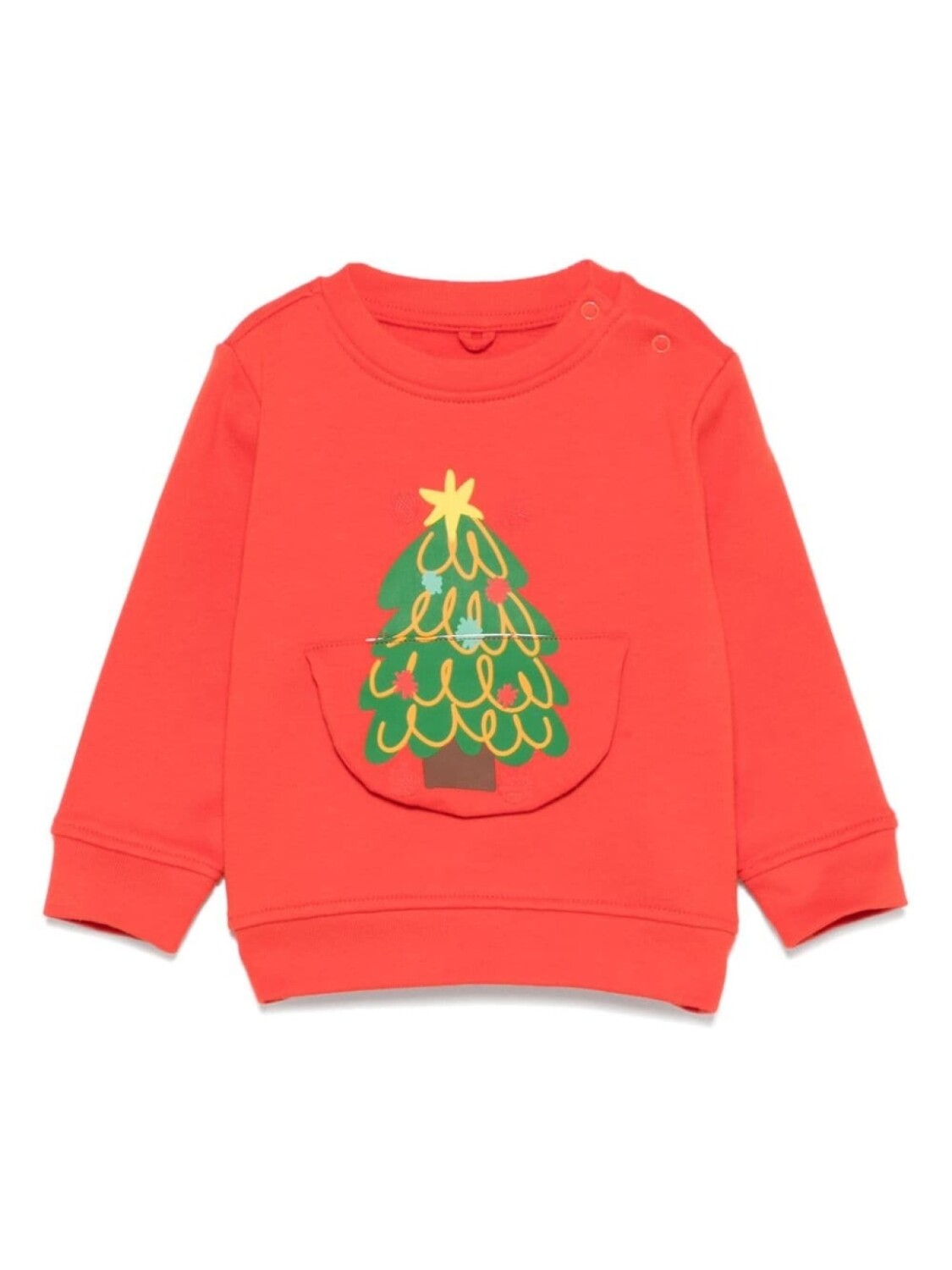 

Stella McCartney Kids толстовка со сменным принтом, красный