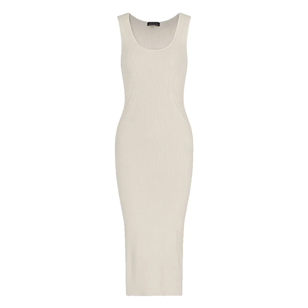 

Платье Armani Exchange XW000576_AF12740 sleeveless midi, бежевый