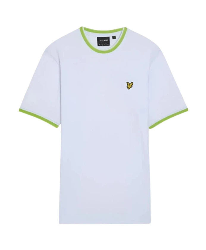 

Классическая футболка с круглым вырезом Lyle & Scott, синий