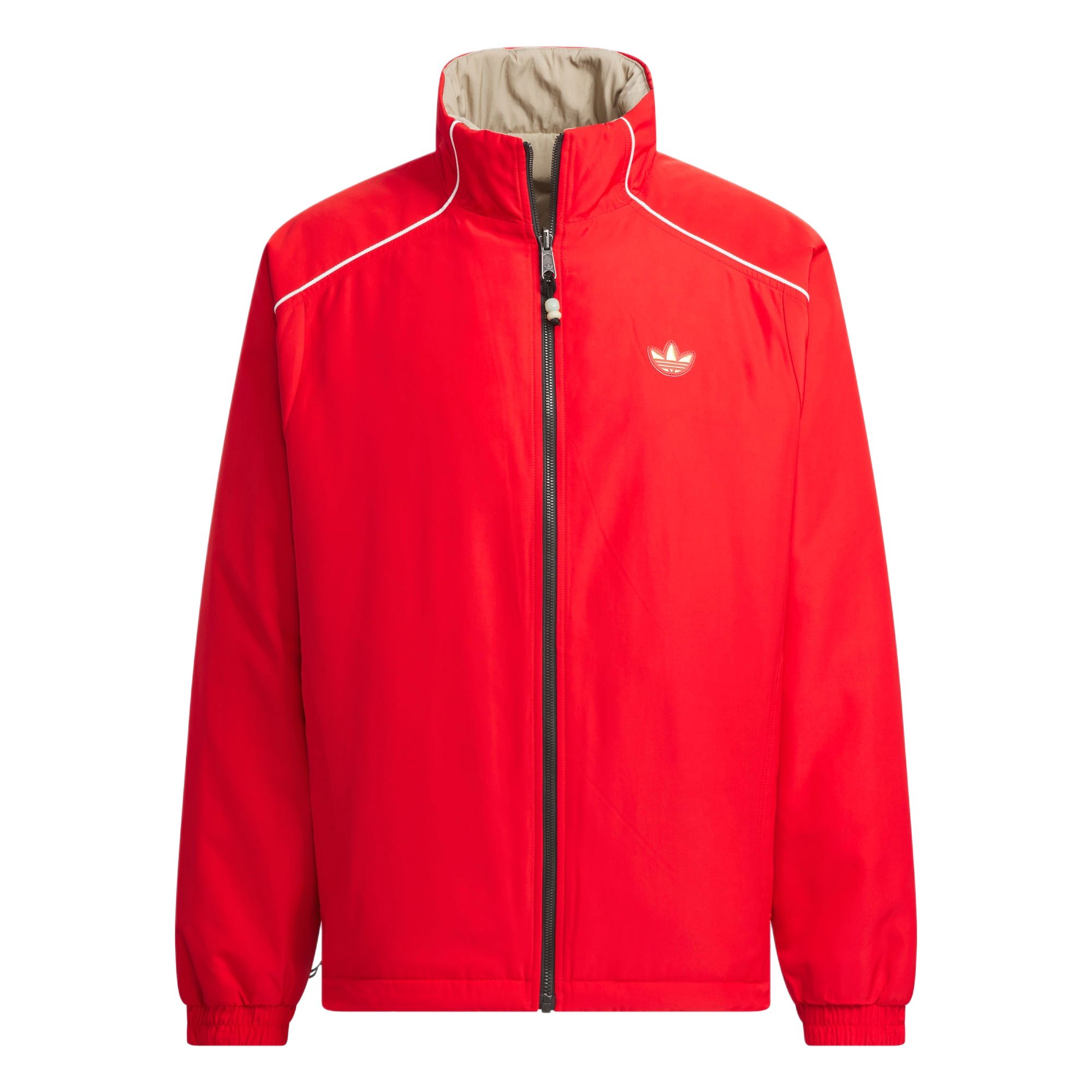 

Adidas Originals Куртка пуховик мужская светло-алая/теневая хаки коричневая, Light Scarlet/Shadow Trace Khaki Brown