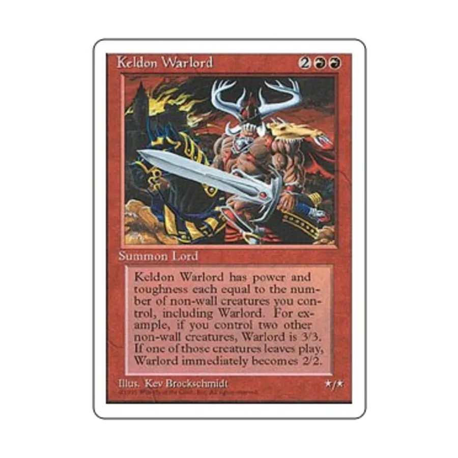 

CCG Келдон Военачальник (Ю), MTG - 4th Edition