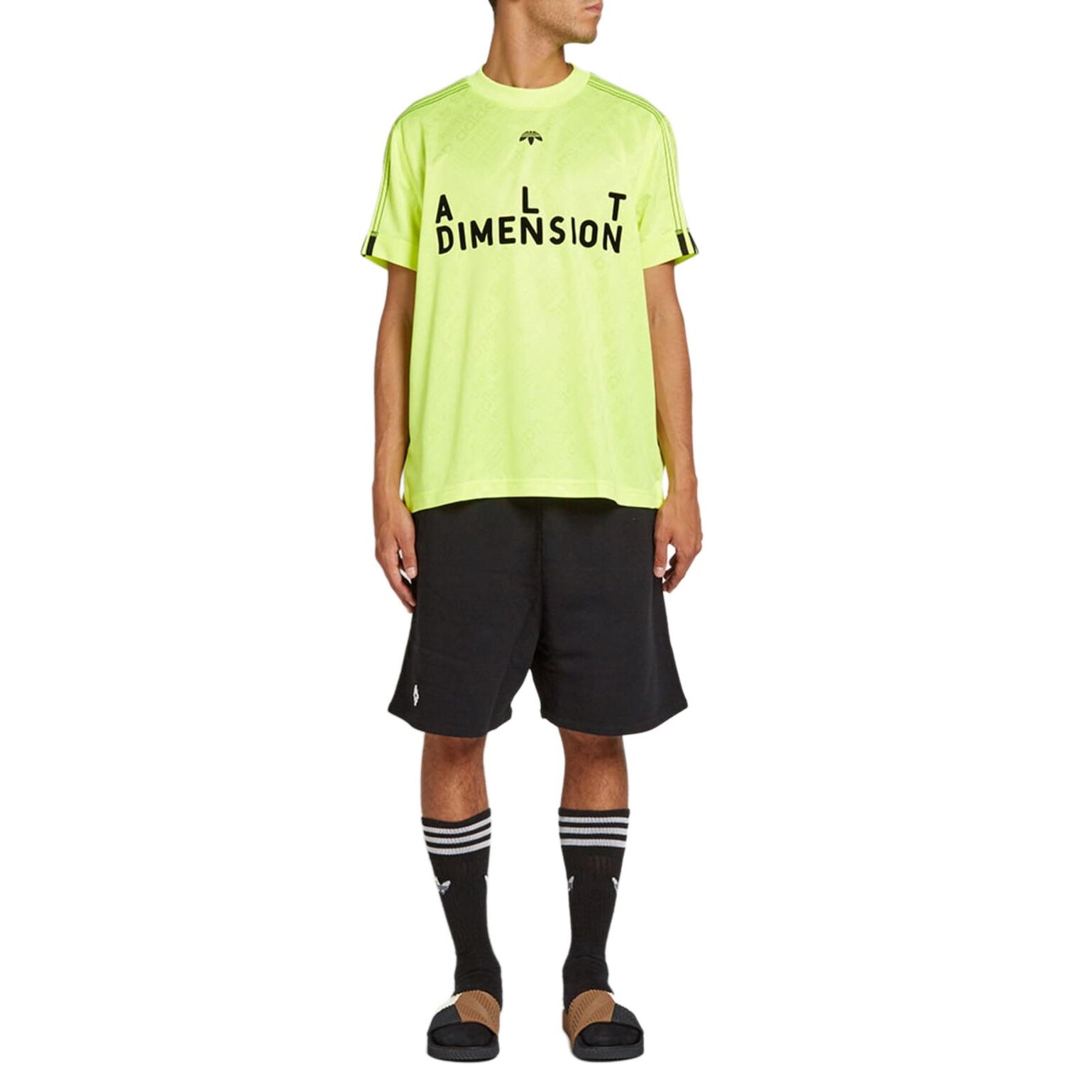 Футболка мужская Sun Yellow Adidas Originals, желтый — фото 2