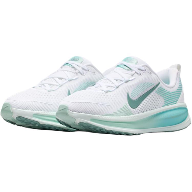 Кроссовки Vomero 18 Shock Absorbers Rebound Low Top для детей и подростков Nike, белый/зеленый — фото 3