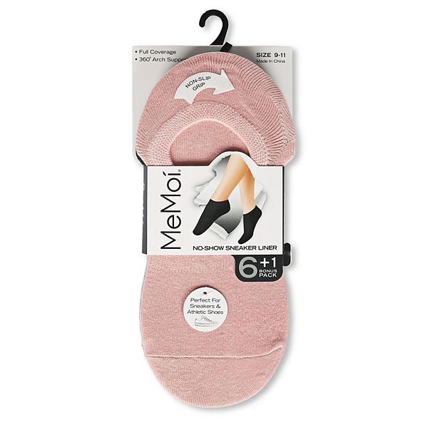 

Женские носки-невидимки для кроссовок, 7 пар, хлопковый микс Memoi, Taupe
