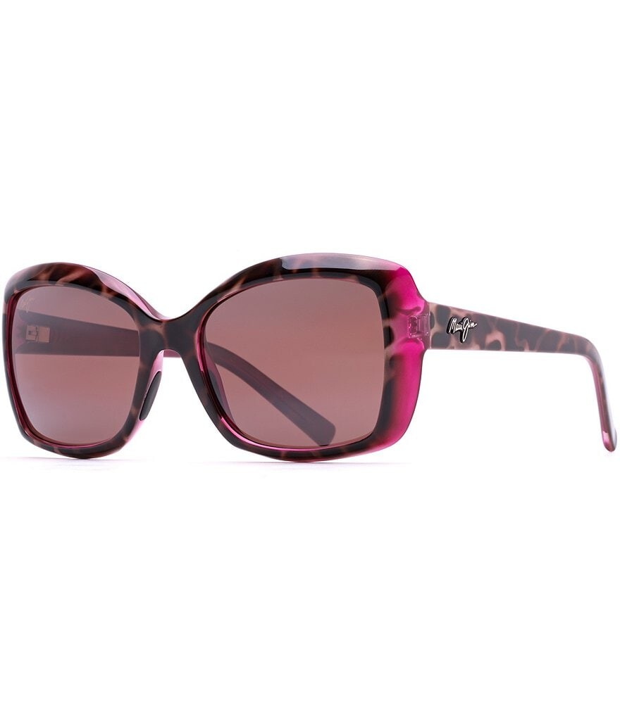 

Круглые солнцезащитные очки Maui Jim Orchid PolarizedPlus2 56 мм, розовый