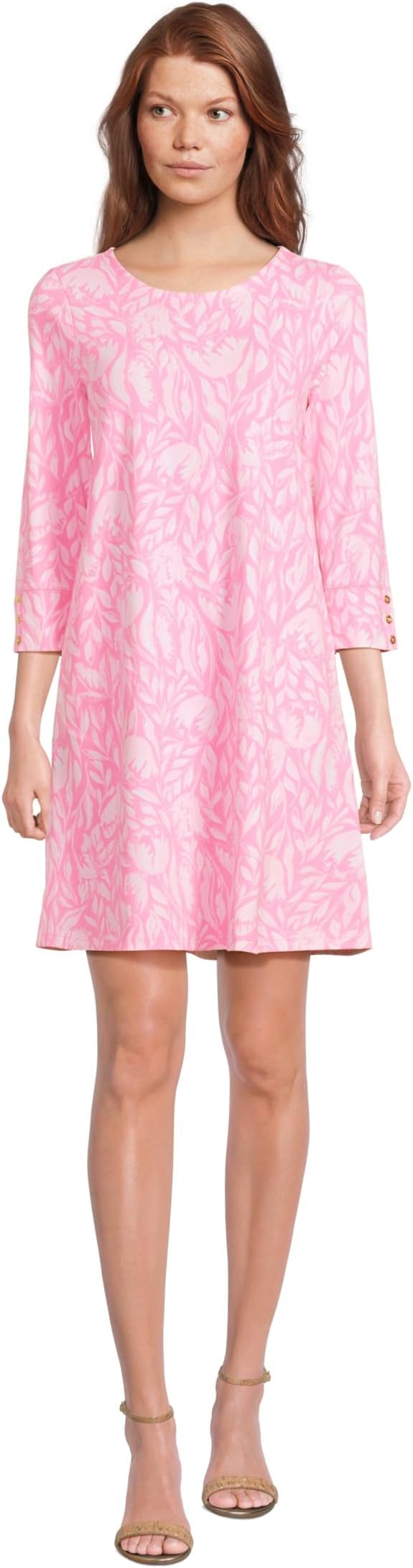 

Платье Lilly Pulitzer Solia Chillylilly Upf 50+, Rousseau Pink Tulip To Tango