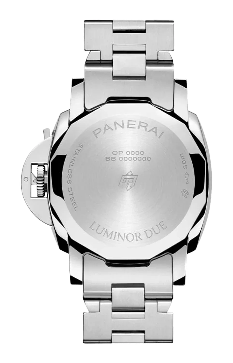 Люмінор Дуэ Луна - PAM01301 PANERAI, серебряный — фото 2