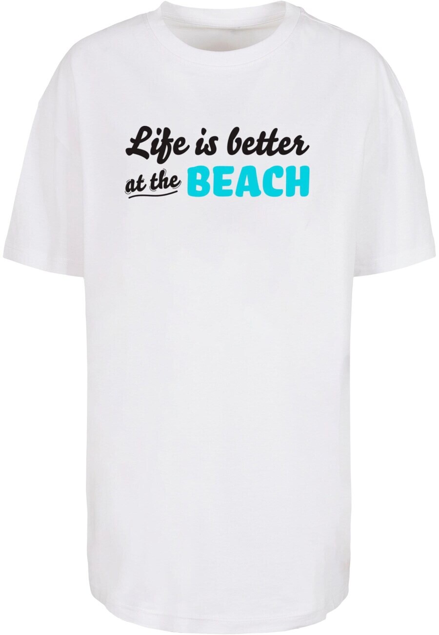 

Футболка Merchcode Shirt Summer - Life Is Better At The Beach, белый