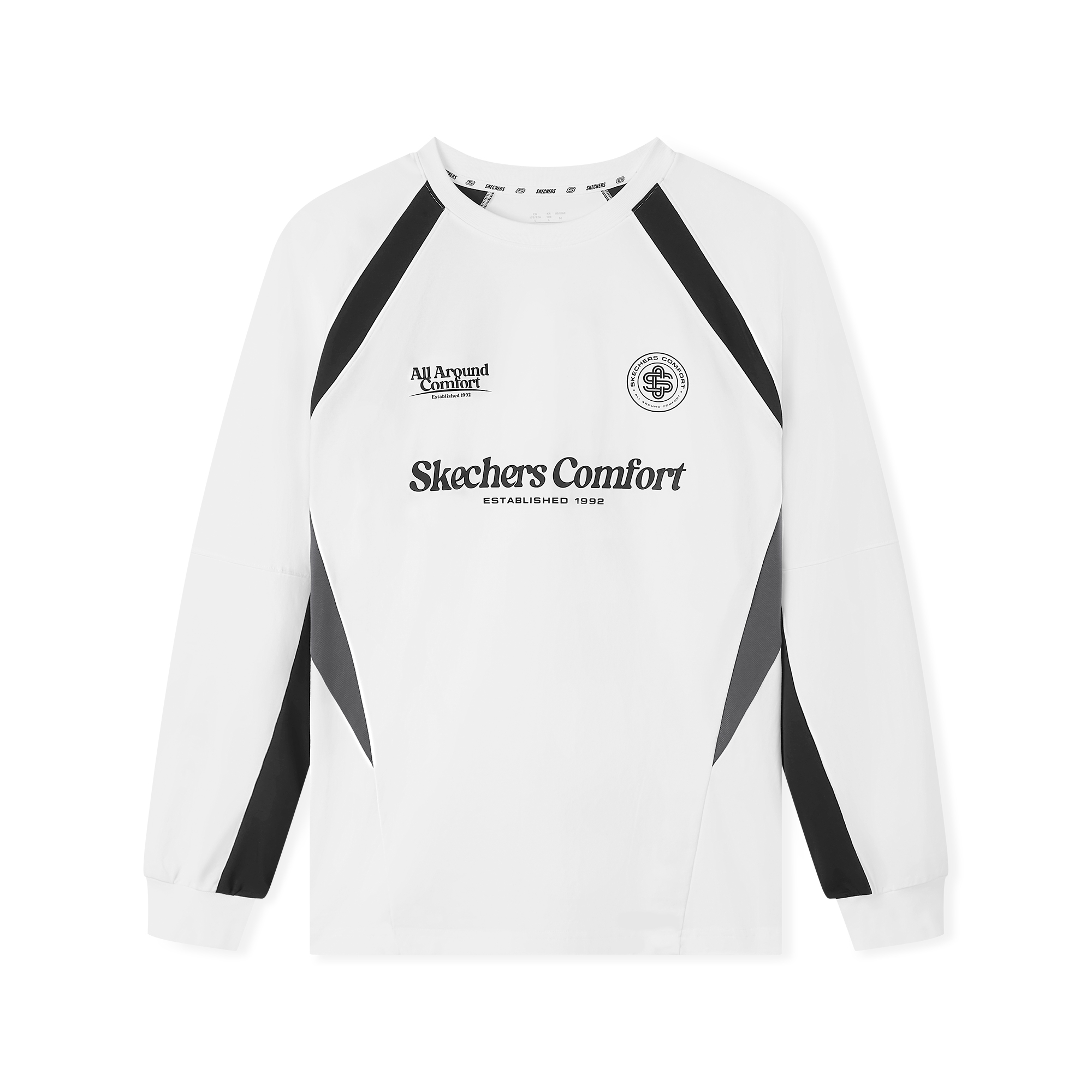 

Skechers Футболка унисекс ярко-белая