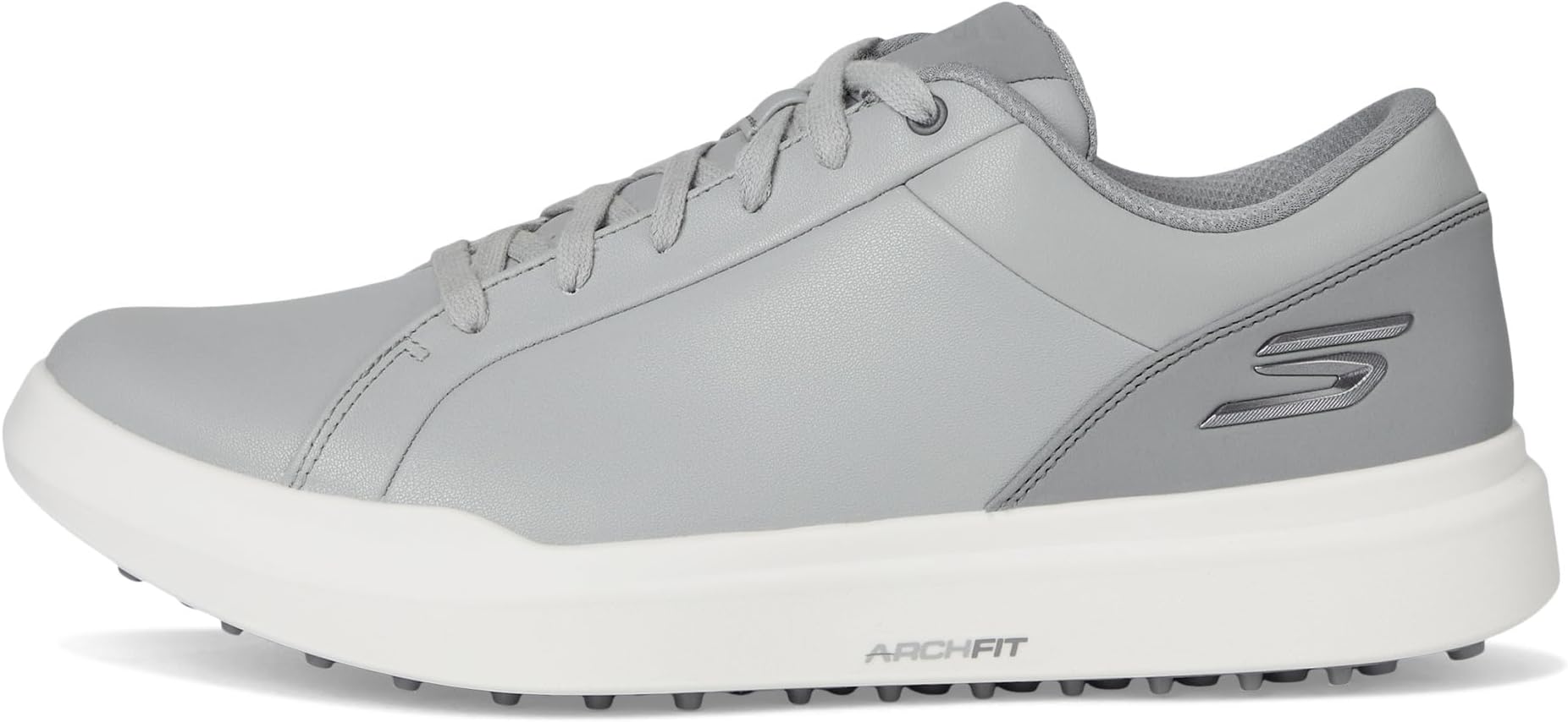 Кроссовки Skechers GO GOLF Drive 6 Relaxed Fit Spikeless Golf Shoe, цвет Gray — фото 4