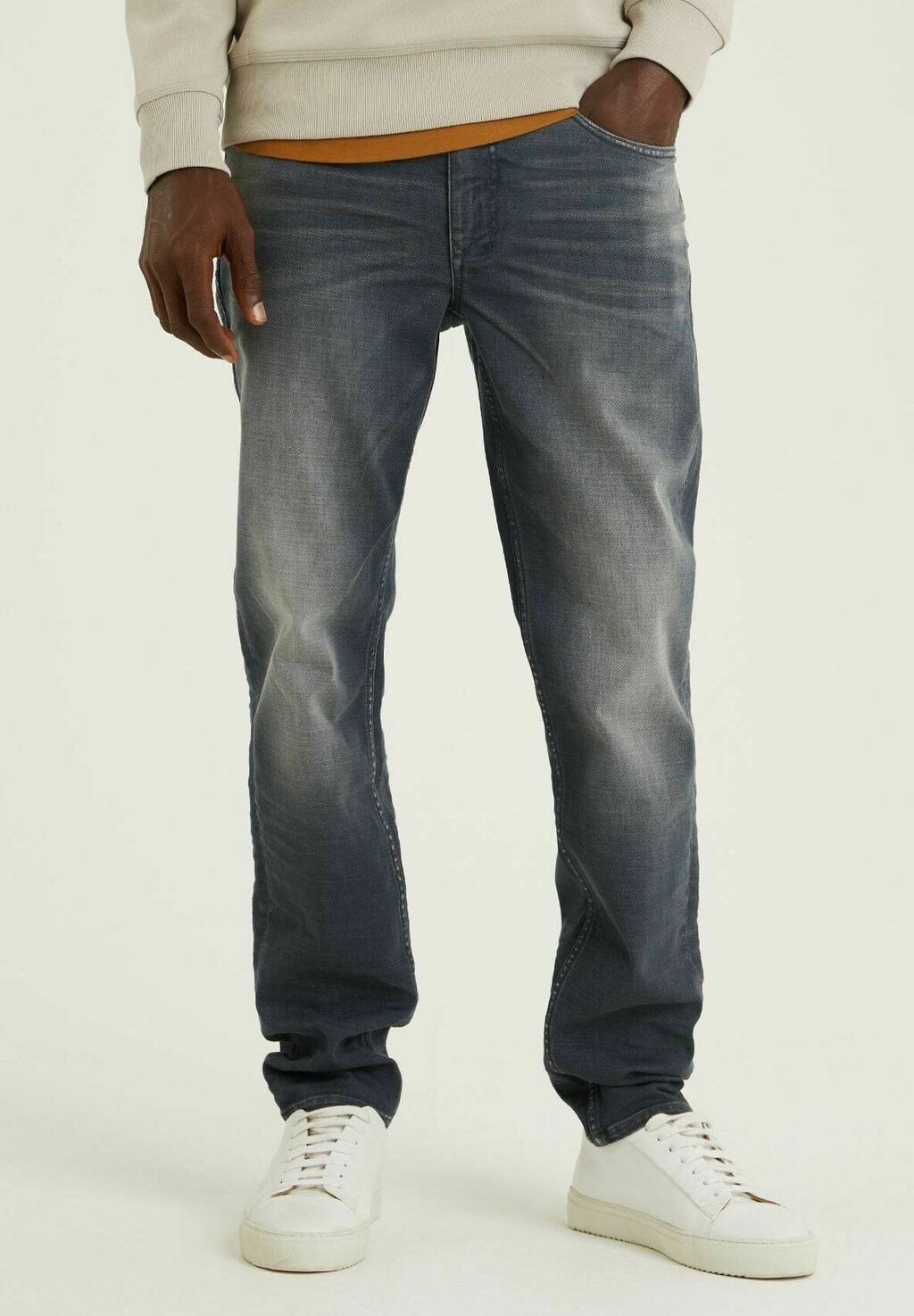 

Джинсы свободного кроя IRON ALBION CHASIN', цвет grey