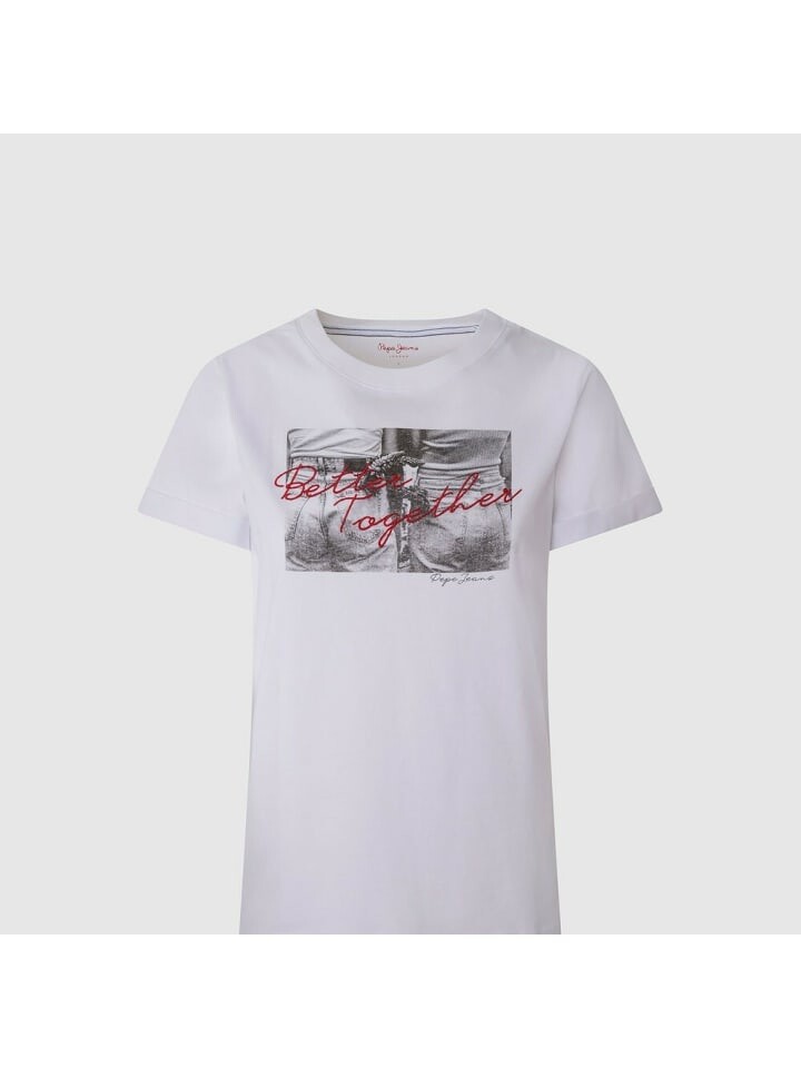 

Футболка Pepe Jeans Tshirt, белый