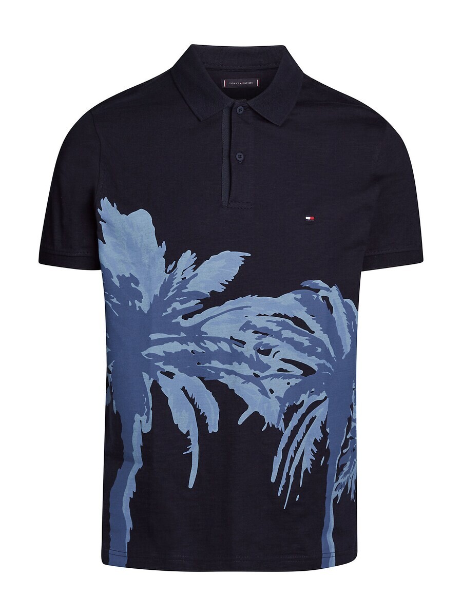 

Рубашка поло TOMMY HILFIGER Shirt, цвет navy/dusty blue/light blue