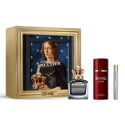 JPG Подарочный набор Scandal Pour Homme 100 мл EDT Spray + 10 мл EDT Spray + 150 мл Deo Spray Jean-Paul Gaultier