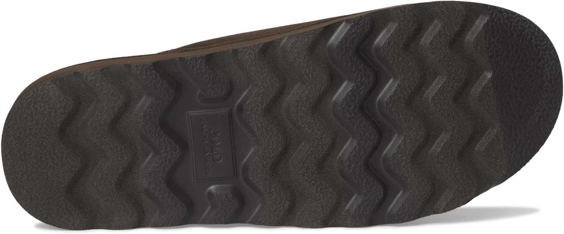 Тапочки Polo Ralph Lauren Men's Reade Scuff Ii Slippers, Chocolate/Cream — фото 3
