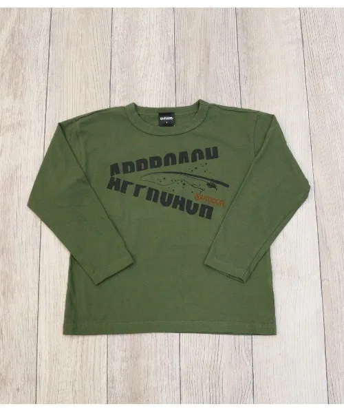 Детская футболка с длинным рукавом RUGGEDWORKS APPROACH Print хаки